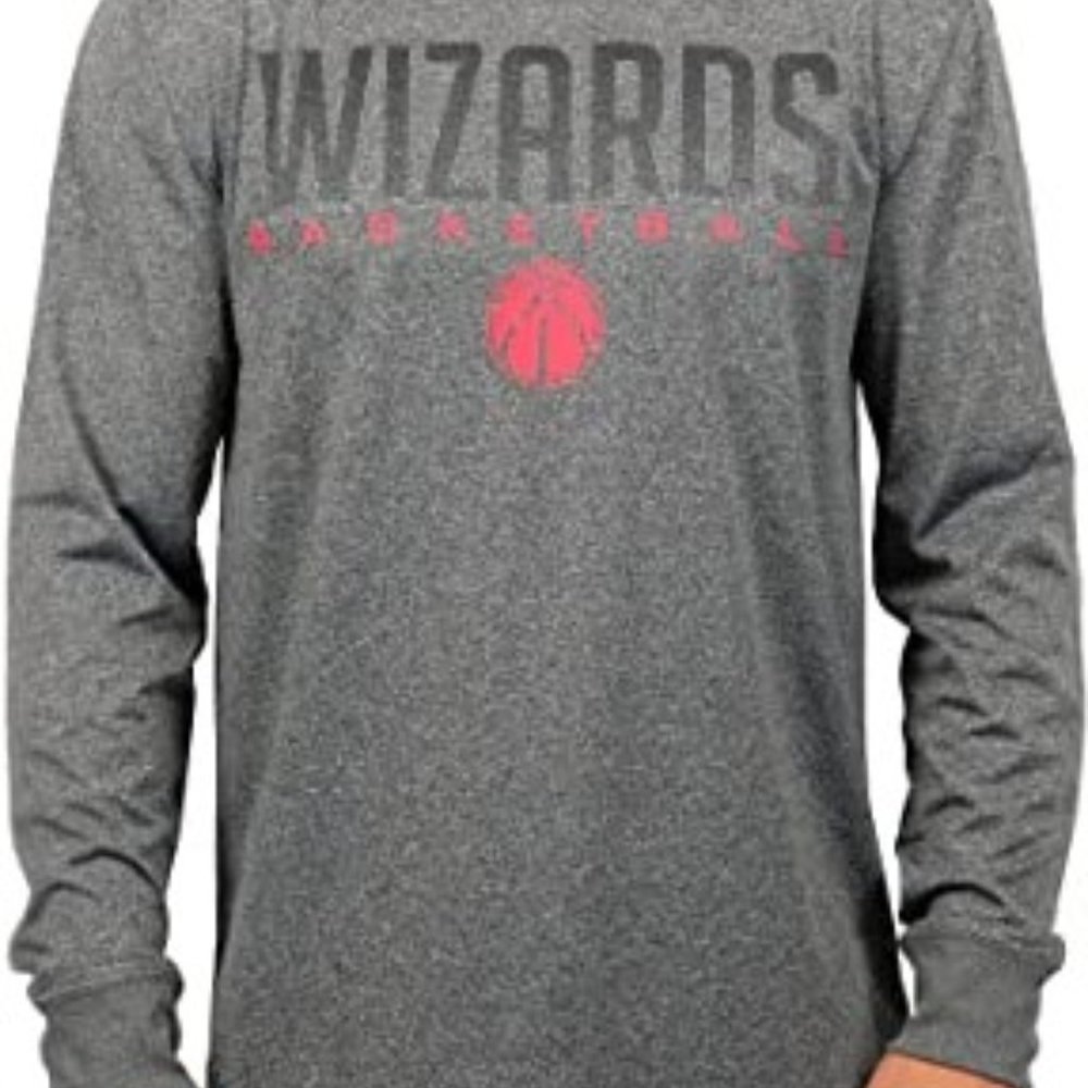 Ultra Game NBA Active Wizards Long Sleeve Tee